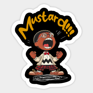 Kendrick Lamar Mustard!!! Meme Sticker